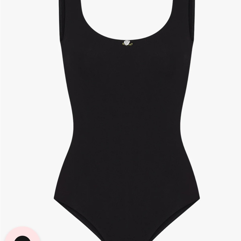 Rat Boi Black Scoop Neck Bodysuit